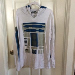 Star Wars Her Universe R2D2 lightweight hoodie